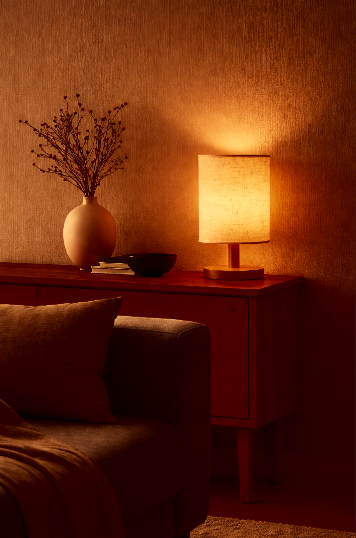 USB Bedside Lamp Night Lights Table Lamp For Bedroom Wooden Desk Lamp Bedside Night Light with Cylinder Lamp Shade Home Decor