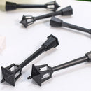 6Pcs Miniature Street Lights Plastic Model Railway Train Lamp For Doll House Micro Landscape Diy Fairy Garden Christmas Decor