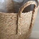 Handmade Rattan Woven Flowerpot Straw Woven Storage Basket Plant Holder Flower Pot Planter Balcony Home Decoration