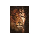 Classical Jesus Lion Canvas Painting  Abstract Animal Posters  Prints  Nordic Wall Pictures for Living Room Home Decor