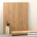 90CM Width Waterproof Self Adhesive Wood Grain Sticker Door Cabinet Desktop Modern Furniture Renovation Peel and Stick Wallpaper
