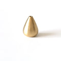 Portable Incense Burner Multi Purpose Water Drop Shape Brass Incense Holder Home Office Teahouse Zen Buddhist Supplies