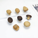 Nordic Creative Solid Wood Pebble-shaped Cabinet Door Drawer Handle Walnut Wall Mounted Coat Hooks Home Bag Key Decoration Hook