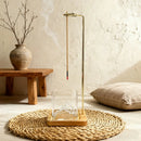 Incense Holder,Incense Holder for Sticks,Removable Glass Ash Catcher, Mess-Free Incense Burner,Meditation,Yoga,Spa