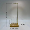 Incense Holder,Incense Holder for Sticks,Removable Glass Ash Catcher, Mess-Free Incense Burner,Meditation,Yoga,Spa