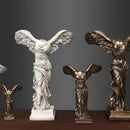 European Victory Goddess Figures Sculpture Resin Crafts Home Decoration Retro Abstract Goddess Statues Ornaments Business Gifts
