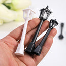 6Pcs Miniature Street Lights Plastic Model Railway Train Lamp For Doll House Micro Landscape Diy Fairy Garden Christmas Decor