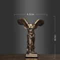 European Victory Goddess Figures Sculpture Resin Crafts Home Decoration Retro Abstract Goddess Statues Ornaments Business Gifts