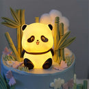 New Panda LED Night Light Living Room Cute Panda Plastic Lamp Bedside Decor Creative Kids Night Light Birthday Gift Decoration