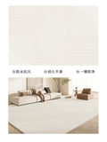 Modern Style Bedroom Decor Line Carpet Fluffy Soft Study Rug Large Area Carpets for Living Room Thick Anti-slip Lounge Floor Mat