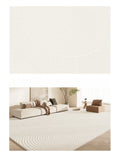 Modern Style Bedroom Decor Line Carpet Fluffy Soft Study Rug Large Area Carpets for Living Room Thick Anti-slip Lounge Floor Mat