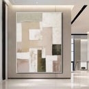 100% Handmade Oil Painting Canvas Nordic Abstract Wall Art Decoration Texture Modern  Home Living Room Frameless Interior Decor