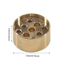 Brass Incense Burner Stick Holder Wire Incense Board Base Sandalwood Coil Temple Studio Home Decoration Portable