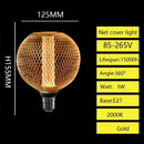 Nordic Wrought Iron Mesh Cover Lamp Metal Cage E27 Bulb Dining Bar Coffee Luxury Light Pillar Home Room Decor Lighting