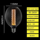 Nordic Wrought Iron Mesh Cover Lamp Metal Cage E27 Bulb Dining Bar Coffee Luxury Light Pillar Home Room Decor Lighting