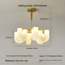 Modern Minimalism U Arched White Desktop Nightlight Home Decoration Bedside Table Lamp Reading Light Bedroom Living Study Room