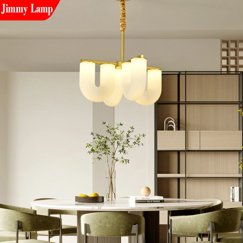 Modern Minimalism U Arched White Desktop Nightlight Home Decoration Bedside Table Lamp Reading Light Bedroom Living Study Room